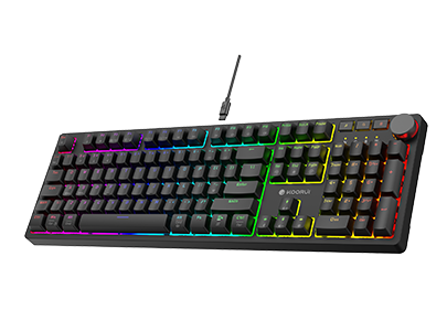 FULL SIZE 104 KEYS 
GAMING KEYBOARD