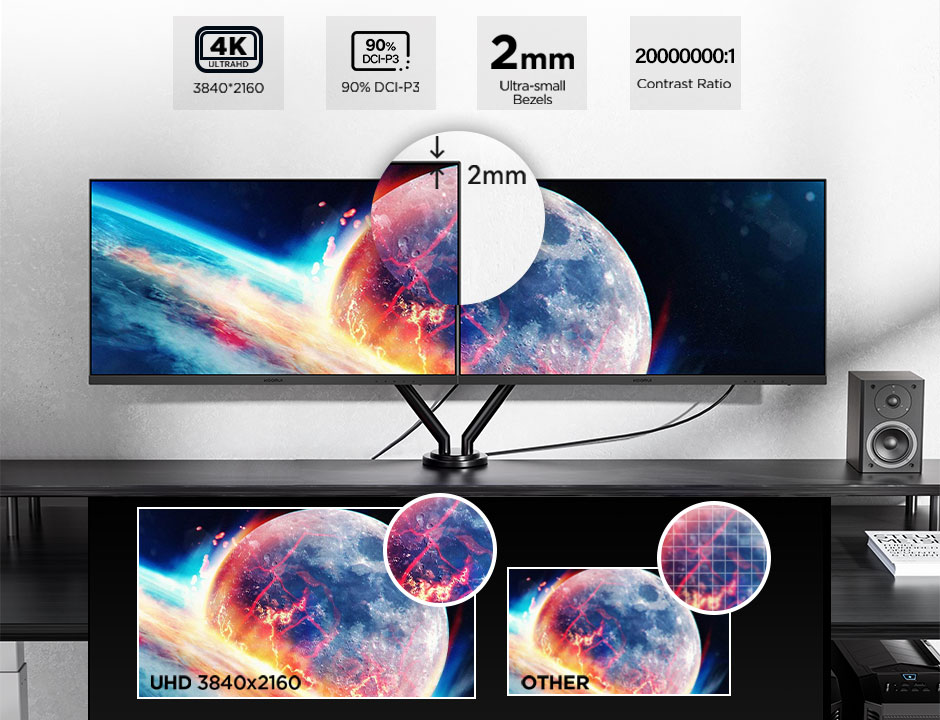 27 inch
UHD Gaming Monitor